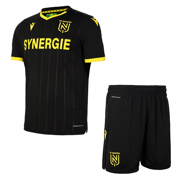 Camiseta Nantes 2ª Kit Niños 2020 2021 Negro